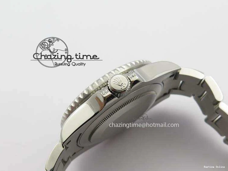 0524 Soft GMT-Master II 116759 SS Bp-Maker Black Ruby Crystal Diamond Dial On SS Bracelet A 3766
